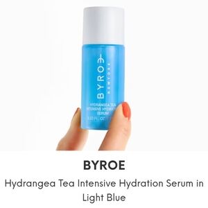 😍BYROE Hydrangea Tea Intensive Hydration Serum In Light Blue